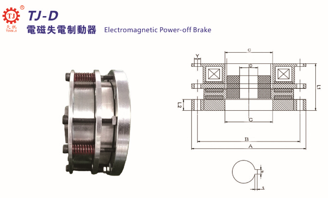 斷電剎車(chē)的規(guī)格尺寸